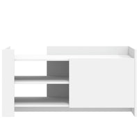 Thumbnail for Couchtisch Weiß 100x50x50 cm Holzwerkstoff