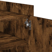 Thumbnail for Couchtisch Räuchereiche 100x50x50 cm Holzwerkstoff