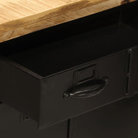 Thumbnail for Sideboard 55x30x71 cm Massivholz Mango