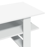 Thumbnail for Couchtisch Weiß 102x55x42 cm Holzwerkstoff