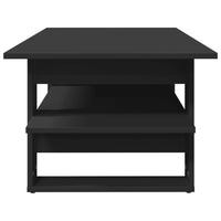 Thumbnail for Couchtisch Schwarz 102x55x42 cm Holzwerkstoff