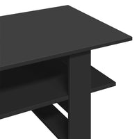 Thumbnail for Couchtisch Schwarz 102x55x42 cm Holzwerkstoff