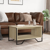 Thumbnail for Couchtisch Sonoma-Eiche 75x51x40 cm Holzwerkstoff