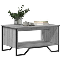 Thumbnail for Couchtisch Grau Sonoma 75x51x40 cm Holzwerkstoff