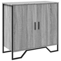 Thumbnail for Sideboard Grau Sonoma 78x35,5x74,5 cm Holzwerkstoff