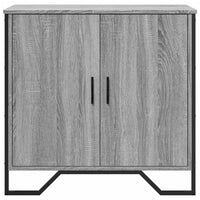 Thumbnail for Sideboard Grau Sonoma 78x35,5x74,5 cm Holzwerkstoff