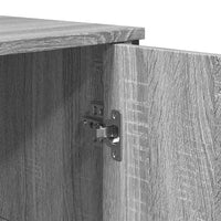 Thumbnail for Sideboard Grau Sonoma 78x35,5x74,5 cm Holzwerkstoff