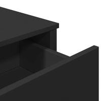 Thumbnail for Sideboard Schwarz 79,5x35,5x74,5 cm Holzwerkstoff