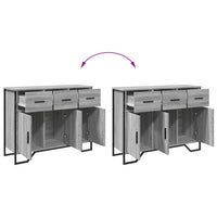 Thumbnail for Sideboard Grau Sonoma 97x32,5x74,5 cm Holzwerkstoff