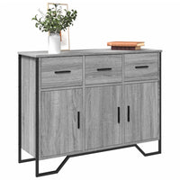 Thumbnail for Sideboard Grau Sonoma 97x32,5x74,5 cm Holzwerkstoff