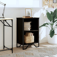 Thumbnail for Bücherregal Schwarz 50x31x74,5 cm Holzwerkstoff
