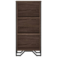Thumbnail for Bücherregal Braun Eichen-Optik 50x31x106 cm Holzwerkstoff