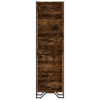 Thumbnail for Bücherregal Räuchereiche 50x31x169 cm Holzwerkstoff