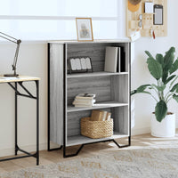 Thumbnail for Bücherregal Grau Sonoma 80x31x106 cm Holzwerkstoff