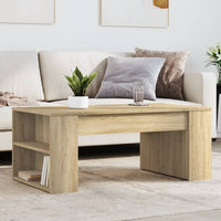 Thumbnail for Couchtisch Sonoma-Eiche 102x55x42 cm Holzwerkstoff