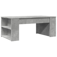 Thumbnail for Couchtisch Betongrau 102x55x42 cm Holzwerkstoff