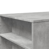 Thumbnail for Couchtisch Betongrau 102x55x42 cm Holzwerkstoff