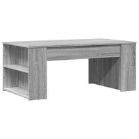 Thumbnail for Couchtisch Grau Sonoma 102x55x42 cm Holzwerkstoff