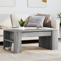 Thumbnail for Couchtisch Grau Sonoma 102x55x42 cm Holzwerkstoff