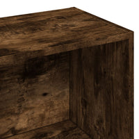 Thumbnail for Bücherregal Räuchereiche 57x28,5x174 cm Holzwerkstoff