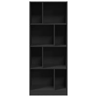 Thumbnail for Bücherregal Schwarz 57x28,5x141 cm Holzwerkstoff