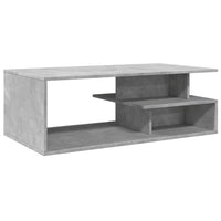 Thumbnail for Couchtisch Betongrau 102x55x35 cm Holzwerkstoff