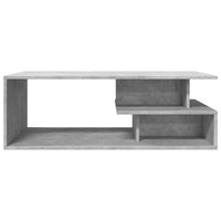 Thumbnail for Couchtisch Betongrau 102x55x35 cm Holzwerkstoff