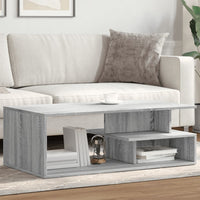 Thumbnail for Couchtisch Grau Sonoma 102x55x35 cm Holzwerkstoff