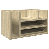 Thumbnail for Schreibtisch-Organizer Sonoma-Eiche 44,5x24x25 cm Holzwerkstoff