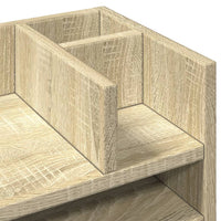 Thumbnail for Schreibtisch-Organizer Sonoma-Eiche 44,5x24x25 cm Holzwerkstoff