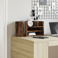 Thumbnail for Schreibtisch-Organizer Räuchereiche 44,5x24x25 cm Holzwerkstoff