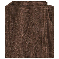 Thumbnail for Schreibtisch-Organizer Braun Eiche 44,5x24x25 cm Holzwerkstoff