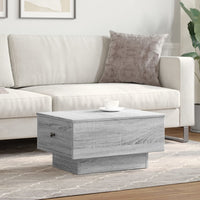Thumbnail for Couchtisch Grau Sonoma 60x45x31 cm Holzwerkstoff
