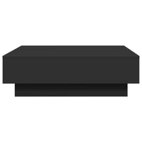 Thumbnail for Couchtisch Schwarz 90x90x28 cm Holzwerkstoff