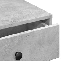 Thumbnail for Couchtisch Betongrau 90x90x28 cm Holzwerkstoff