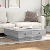 Thumbnail for Couchtisch Grau Sonoma 90x90x28 cm Holzwerkstoff
