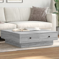 Thumbnail for Couchtisch Grau Sonoma 90x90x28 cm Holzwerkstoff