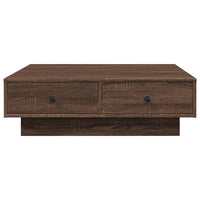 Thumbnail for Couchtisch Braun Eichen-Optik 90x90x28 cm Holzwerkstoff
