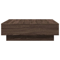 Thumbnail for Couchtisch Braun Eichen-Optik 90x90x28 cm Holzwerkstoff