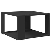 Thumbnail for Couchtisch Schwarz 51,5x51,5x30 cm Holzwerkstoff