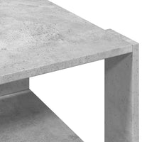Thumbnail for Couchtisch Betongrau 51,5x51,5x30 cm Holzwerkstoff