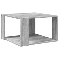 Thumbnail for Couchtisch Grau Sonoma-Eiche 51,5x51,5x30 cm Holzwerkstoff