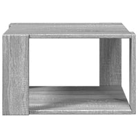 Thumbnail for Couchtisch Grau Sonoma-Eiche 51,5x51,5x30 cm Holzwerkstoff