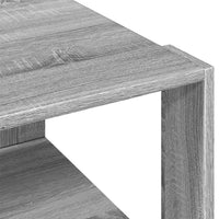 Thumbnail for Couchtisch Grau Sonoma-Eiche 51,5x51,5x30 cm Holzwerkstoff