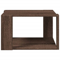 Thumbnail for Couchtisch Braun Eichen-Optik 51,5x51,5x30 cm Holzwerkstoff