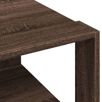 Thumbnail for Couchtisch Braun Eichen-Optik 51,5x51,5x30 cm Holzwerkstoff