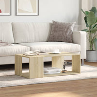 Thumbnail for Couchtisch Sonoma-Eiche 89,5x48x30 cm Holzwerkstoff