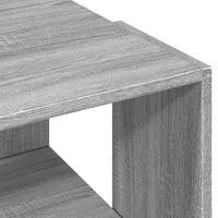 Thumbnail for Couchtisch Grau Sonoma-Eiche 89,5x48x30 cm Holzwerkstoff