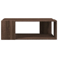 Thumbnail for Couchtisch Braun Eichen-Optik 89,5x48x30 cm Holzwerkstoff