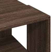 Thumbnail for Couchtisch Braun Eichen-Optik 89,5x48x30 cm Holzwerkstoff